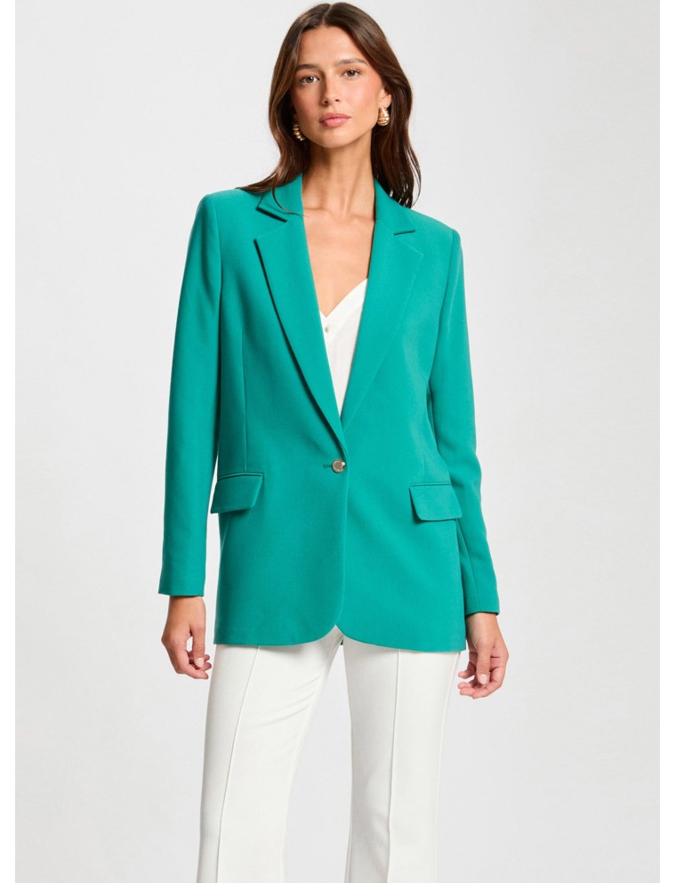 VIANO.F - Veste de tailleur droite | Vert