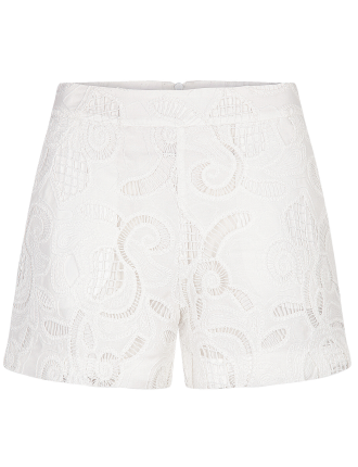 SHACE - Short ajusté  | Blanc