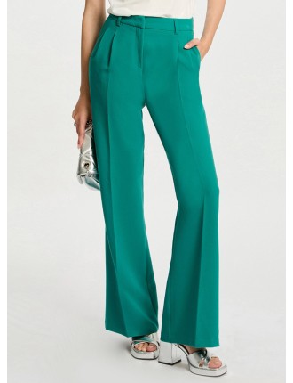 PIANO.F - Pantalon large  | Vert