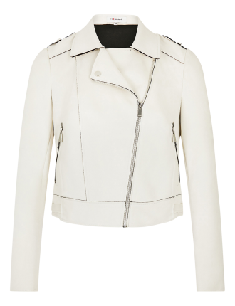 GRAMINA - Veste droite zippée | Beige