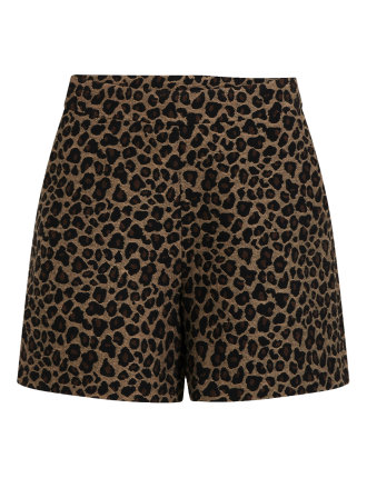 SHILI.F - Short droit imprimé en coton mélangé | Multicolore