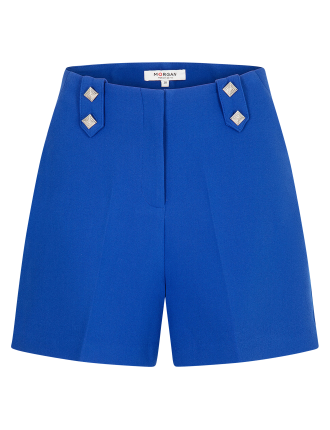 SHESK.F - Short droit | Bleu