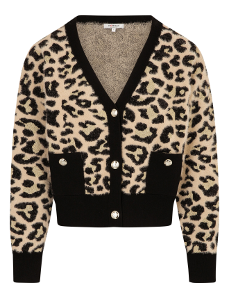 MJACOB - Cardigan droit col V | Multicolore