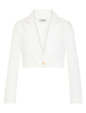 VESPA.F - Veste de tailleur courte | Blanc