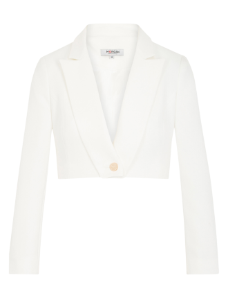 VESPA.F - Veste de tailleur courte | Blanc