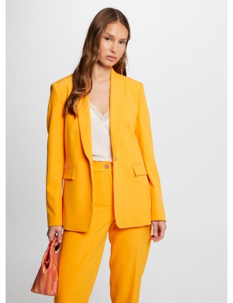 VRELI.F - Veste de tailleur cintrée | Orange