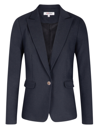 VLIME.F - Veste tailleur droite boutonnée | Bleu