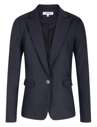 VLIME.F - Veste tailleur droite boutonnée | Bleu