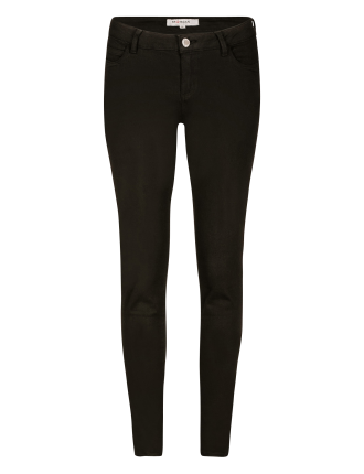 PETRA - Pantalon skinny taille basse | Noir