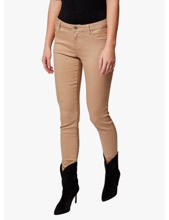 PETRA1 - Jean slim | Beige