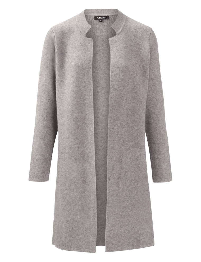 Gilet ouvert | Gris