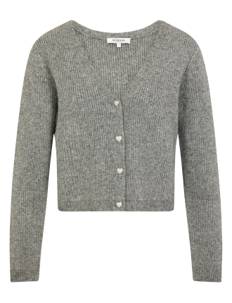 MIMO - Cardigan à col V | Gris