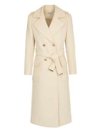 GANASH - Manteau long ceinturé | Beige