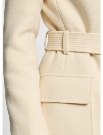 GANASH - Manteau long ceinturé | Beige