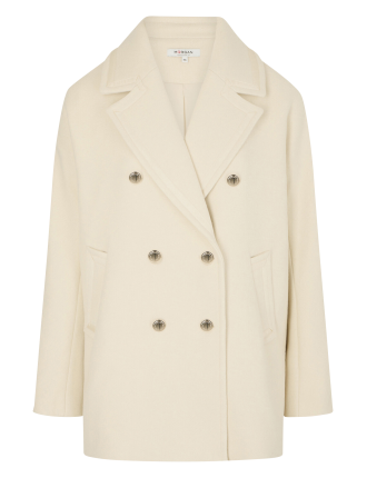 GAM - Manteau mi-long boutonné | Beige