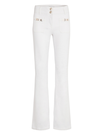 POLENI - Jean bootcut en coton mélangé | Beige