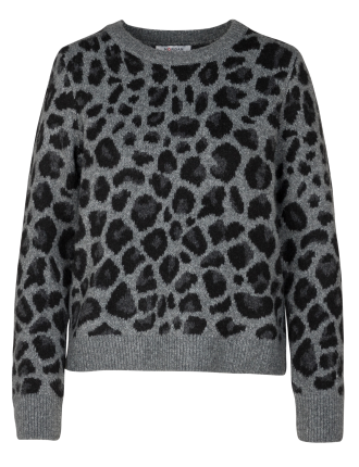 MTIGRE - Pull droit col rond  | Gris